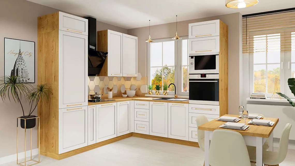 Jakie uchwyty do białych mebli kuchennych: wybierz idealne rozwiązanie