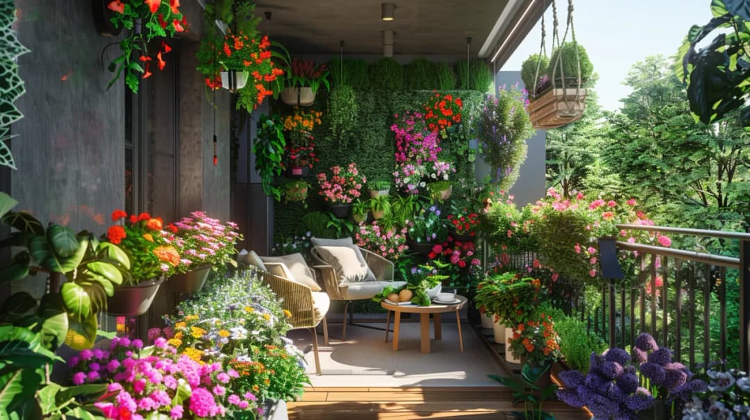 Ogródek w bloku - Jak urządzić ogródek na balkonie w bloku mieszkalnym?