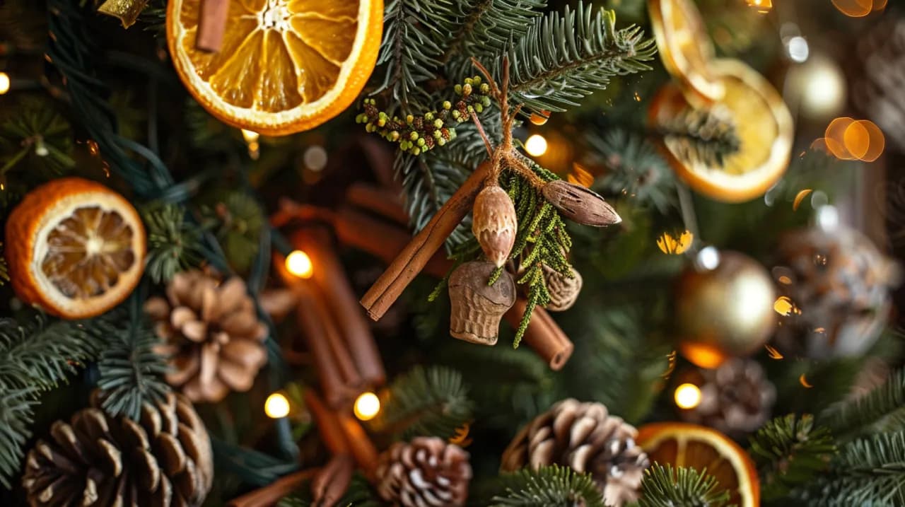Eko ozdoby na choinkę - ekologiczny urok świąt w Twoim domu
