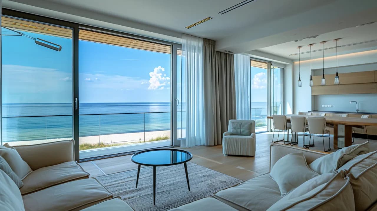 Apartamenty z widokiem na morze w Sopocie - luksusowy odpoczynek